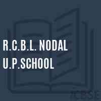 R.C.B.L. Nodal U.P.School Logo