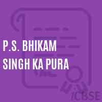 P.S. Bhikam Singh Ka Pura Primary School Logo