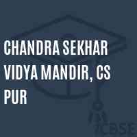 Chandra Sekhar Vidya Mandir, Cs Pur Middle School Logo