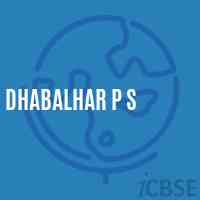 Dhabalhar P S Primary School Logo