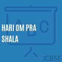 Hari Om Pra Shala Middle School Logo