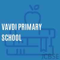 Vavdi Primary School Logo