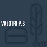 Valotri P.S Middle School Logo