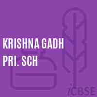 Krishna Gadh Pri. Sch Middle School Logo