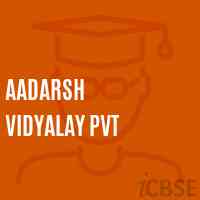 Aadarsh Vidyalay Pvt Primary School Logo
