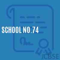 School No.74 Logo
