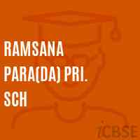 Ramsana Para(Da) Pri. Sch Primary School Logo