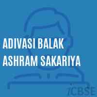 Adivasi Balak Ashram Sakariya Primary School Logo