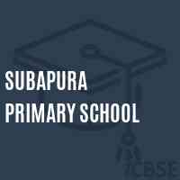 Subapura Primary School Logo