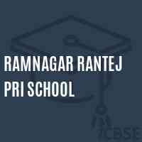 Ramnagar Rantej Pri School Logo