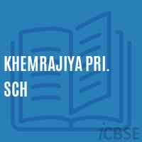 Khemrajiya Pri. Sch Middle School Logo