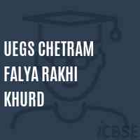 Uegs Chetram Falya Rakhi Khurd Primary School Logo