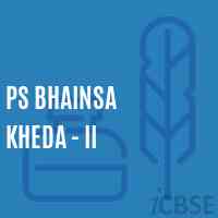 Ps Bhainsa Kheda - Ii Primary School Logo