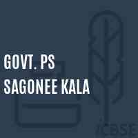 Govt. Ps Sagonee Kala Primary School Logo
