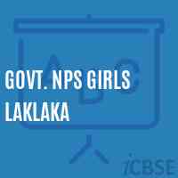 Govt. Nps Girls Laklaka Primary School Logo