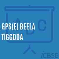 Gps(E) Beela Tiggdda Primary School Logo
