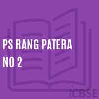 Ps Rang Patera No 2 Primary School Logo