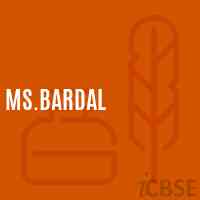 Ms.Bardal Middle School Logo