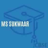 Ms Sukwaar Middle School Logo