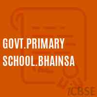 Govt.Primary School.Bhainsa Logo