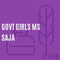Govt Girls Ms Saja Middle School Logo