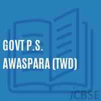 Govt P.S. Awaspara (Twd) Primary School Logo