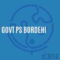 Govt Ps Bordehi Primary School Logo