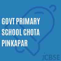 Govt Primary School Chota Pinkapar Logo