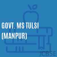 Govt. Ms Tulsi (Manpur) Middle School Logo