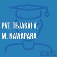 Pvt. Tejasvi V. M. Nawapara Middle School Logo