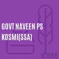 Govt Naveen Ps Kosmi(Ssa) Primary School Logo