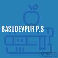 Basudevpur P.S Primary School Logo