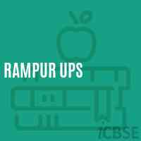 Rampur Ups Middle School Logo