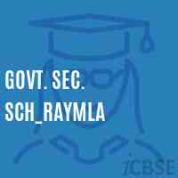 Govt. Sec. Sch_Raymla Secondary School Logo