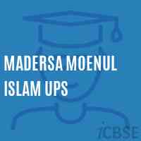 Madersa Moenul Islam Ups Middle School Logo