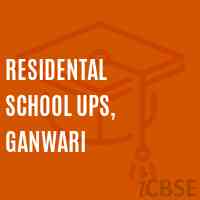 Residental School Ups, Ganwari Logo