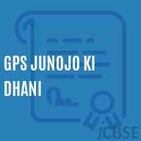Gps Junojo Ki Dhani Primary School Logo