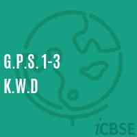 G.P.S. 1-3 K.W.D Primary School Logo