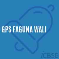 Gps Faguna Wali Primary School Logo