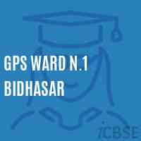 Gps Ward N.1 Bidhasar Primary School Logo