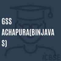 Gss Achapura(Binjavas) Secondary School Logo