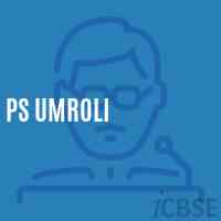 Ps Umroli Primary School Logo