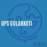 Ups Gulabkoti Middle School Logo