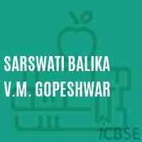 Sarswati Balika V.M. Gopeshwar Middle School Logo
