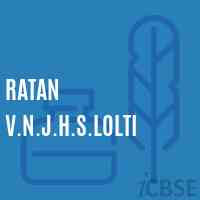 Ratan V.N.J.H.S.Lolti Middle School Logo