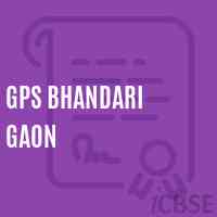 Gps Bhandari Gaon Primary School Logo