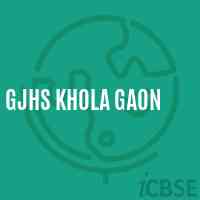 Gjhs Khola Gaon Middle School Logo