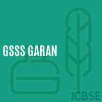 Gsss Garan High School Logo