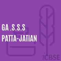 Ga .S.S.S Patta-Jatian Senior Secondary School Logo