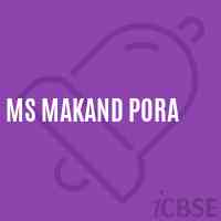 Ms Makand Pora Middle School Logo